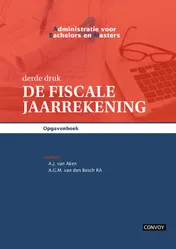 Omslag van ABM 4 De Fiscale Jaarrekening Opgavenboek 3e druk