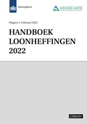 Omslag van Handboek Loonheffingen 2022