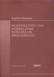Omslag van Hoofdlijnen van Nederlands burgerlijk procesrecht