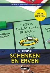 Omslag van Inleiding Schenken en erven