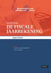 Omslag van ABM 4 De Fiscale Jaarrekening Opgavenboek 4e druk