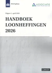 Omslag van Handboek loonheffingen 2026