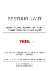 Omslag van Bestuur uw IT!