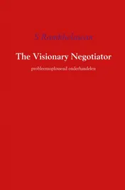 Omslag van The visionary negotiator