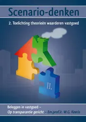 Omslag van Scenario-denken – 2. Toelichting theorieën waarderen vastgoed