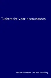 Omslag van Tuchtrecht voor accountants