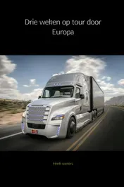 Omslag van Drie weken op tour door Europa