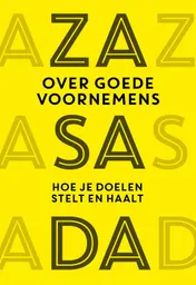 Omslag van Over goede voornemens