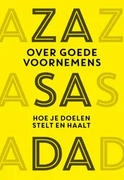 Omslag van Over goede voornemens