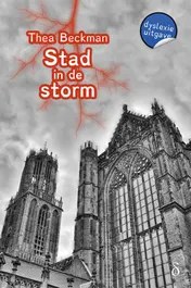 Omslag van Stad in de storm - dyslexie uitgave