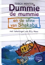 Omslag van Dummie de mummie en de sfinx van Shakaba