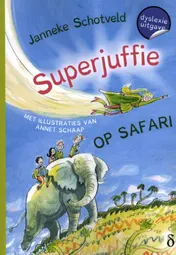Omslag van Superjuffie op safari