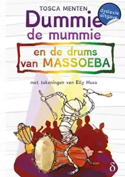 Omslag van Dummie de mummie 7 en de drums van Massoeba