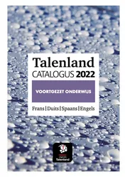 Omslag van Catalogus Talenland voortgezet onderwijs 2022