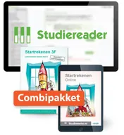 Omslag van Combipakket Studiereader Rekenen 3F WL24