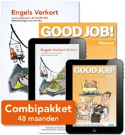 Omslag van Good Job! Horeca+Engels Verkort WWL48