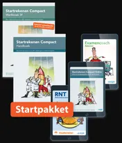 Omslag van Combipakket Startrekenen Compact 3F HWL12 folioset-ECK