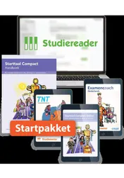 Omslag van Studiereader Starttaal Compact 2F/3F 12M Startpakket