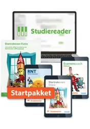 Omslag van Studiereader Startrekenen mbo 12M