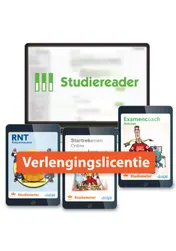 Omslag van Verlengingslicentie Studiereader Startrekenen mbo 6M