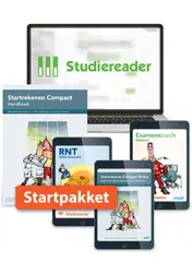 Omslag van Studiereader Startrekenen Compact Startpakket