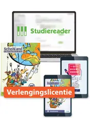 Omslag van Verlengingslicentie Studiereader Schokland 6M