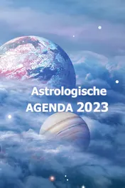 Omslag van Astrologische Agenda 2023 gebonden