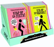Omslag van Fiets en Wandelboek - Display 2T x 4E leeg