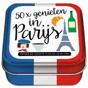 Omslag van 50 things to do reisblikje - Parijs
