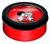 Omslag van De allereerste zoen - Cadeaublikje Liefde is…