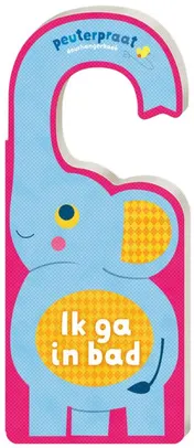 Omslag van Deurhangerboek - Badtijd met olifant