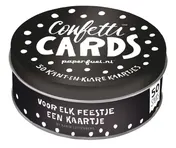 Omslag van Paperfuel Confetti cards 50 kant-en-klare kaartjes