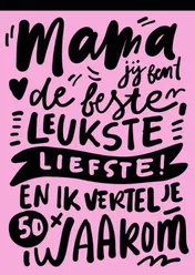 Omslag van I love you - invulboeken - Mama