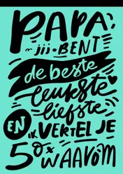 Omslag van I love you - invulboeken - Papa