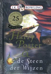 Omslag van Harry Potter en de Steen der Wijzen