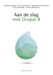 Omslag van Aan de slag met Drupal 8