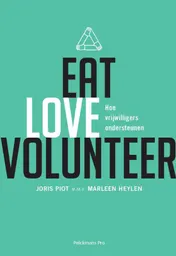 Omslag van Eat love volunteer