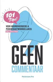 Omslag van Geen commentaar