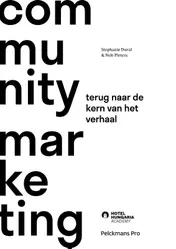 Omslag van Community marketing