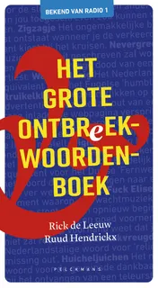 Omslag van Het grote ontbreekwoordenboek