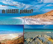 Omslag van Waar op aarde zijn... de laagste plekken?