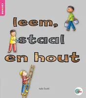 Omslag van Leem, staal, hout