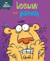 Omslag van Leeuw is in paniek