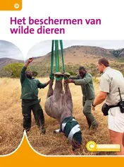 Omslag van Het beschermen van wilde dieren
