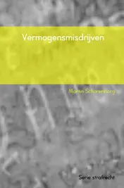 Omslag van Vermogensmisdrijven