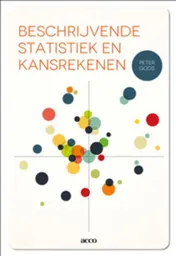 Omslag van Beschrijvende statistiek en kansrekenen