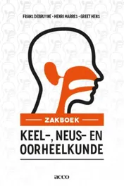 Omslag van Zakboek keel-, neus-, oorheelkunde
