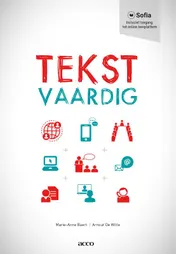 Omslag van Tekstvaardig