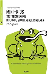 Omslag van Mini-kids stottertherapie bij jonge kinderen
