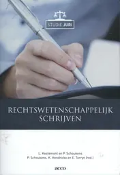 Omslag van Rechtswetenschappelijk schrijven